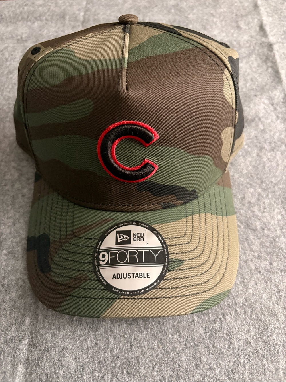 New Era Chicago Cubs 9FORTY Camo Snapback OSFA